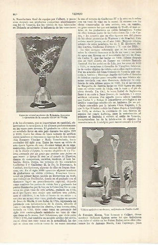LAMINA ESPASA 28961: Copa de cristal de Bohemia