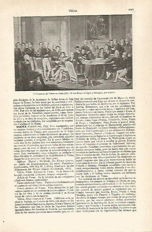 LAMINA ESPASA 28965: El Congreso de Viena por Isabey