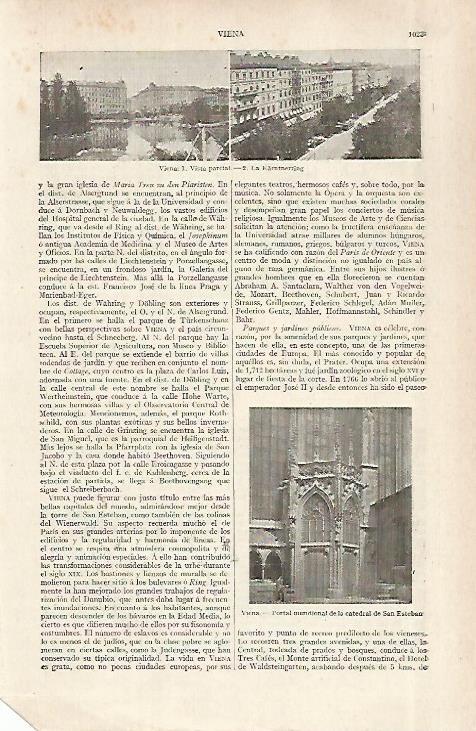 LAMINA ESPASA 28968: La Kantnerring de Viena