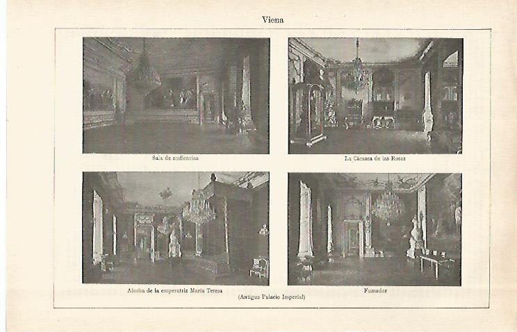 LAMINA ESPASA 28971: Antiguo Palacio Imperial de Viena