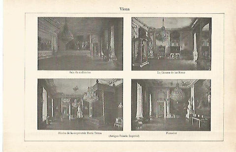 LAMINA ESPASA 28971: Antiguo Palacio Imperial de Viena