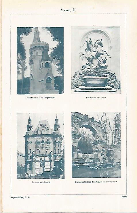 LAMINA ESPASA 28976: Monumentos de Viena