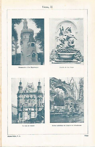 LAMINA ESPASA 28976: Monumentos de Viena