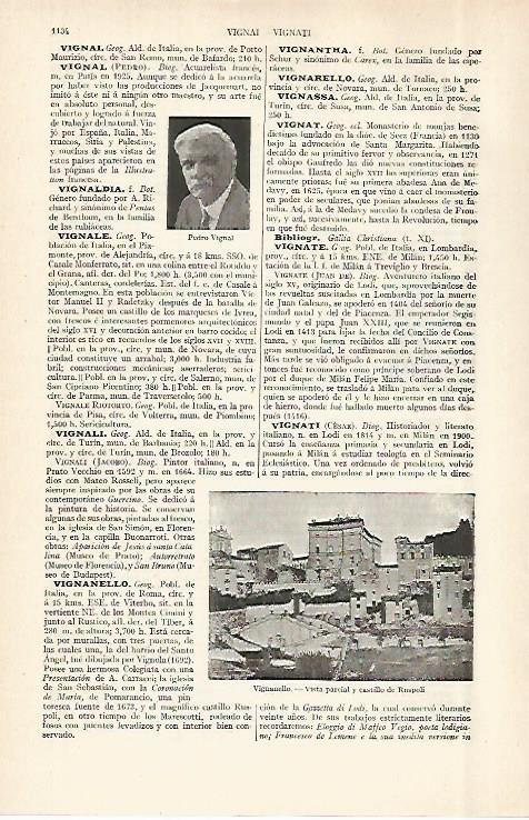LAMINA ESPASA 28989: Pedro Vignal