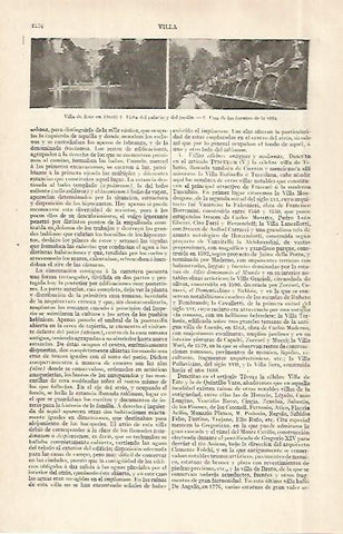 LAMINA ESPASA 29038: Villa del Este en Tivoli
