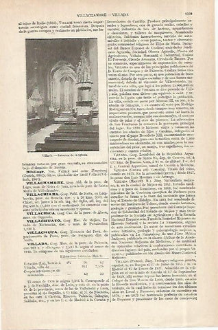 LAMINA ESPASA 29054: Interior de la iglesia de Villach Austria
