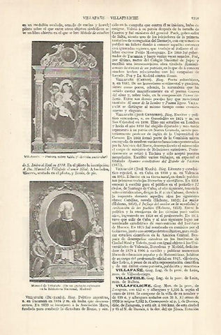LAMINA ESPASA 29057: Manuel de Villafañe