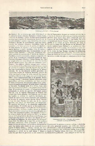 LAMINA ESPASA 29059: Vilafranca del Cid Castellon