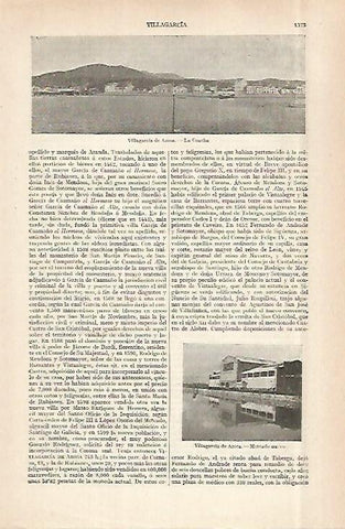 LAMINA ESPASA 29068: La Concha en Villagarcia de Arosa Pontevedra