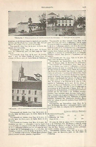LAMINA ESPASA 29081: Ermita y plaza de Villamartin