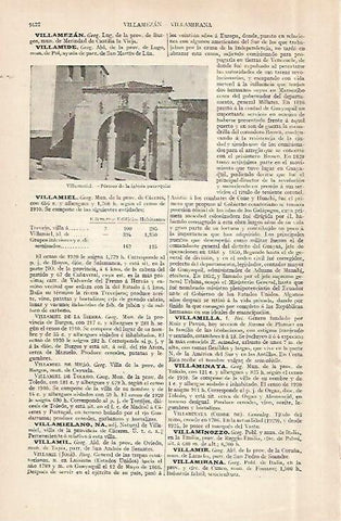 LAMINA ESPASA 29084: Iglesia de Villameriel Palencia