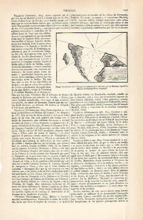 LAMINA ESPASA 29120: Plano del puerto de Villegas