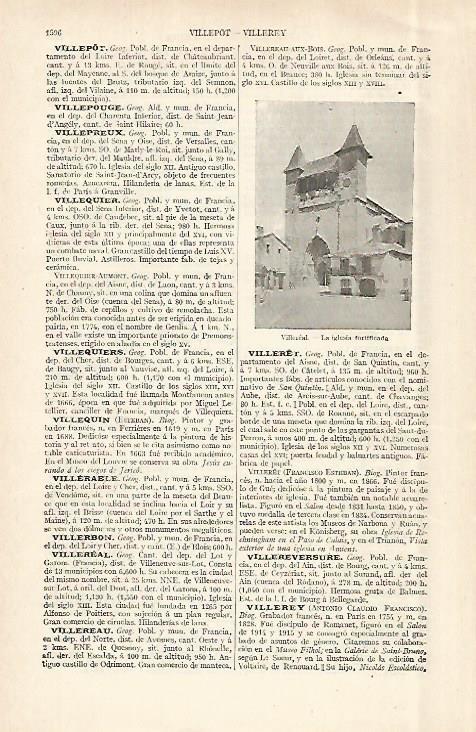LAMINA ESPASA 29132: Iglesia de Villereal Francia