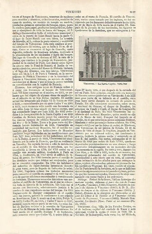 LAMINA ESPASA 29148: La Santa Capilla en Vincennes Francia