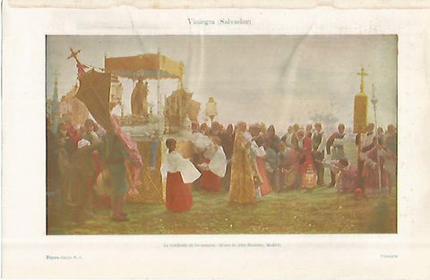 LAMINA ESPASA 29152: La bendicion de los campos por Salvador Viniegra