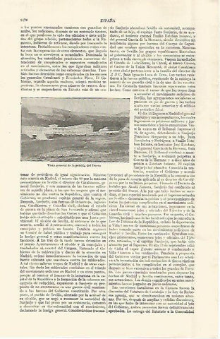 LAMINA ESPASA 29154: Vista de la prision del Dueso