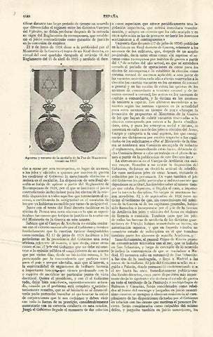 LAMINA ESPASA 29158: Medalla de la Paza de Marruecos de 1927