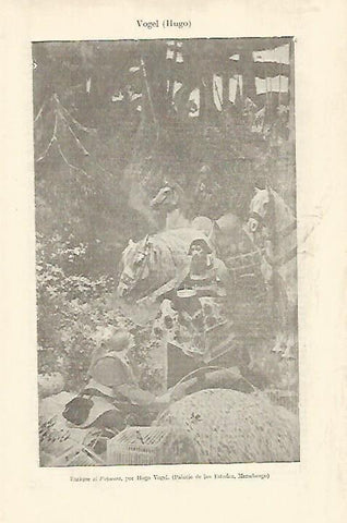 LAMINA ESPASA 29188: Enrique el Pajarero por Hugo Vogel