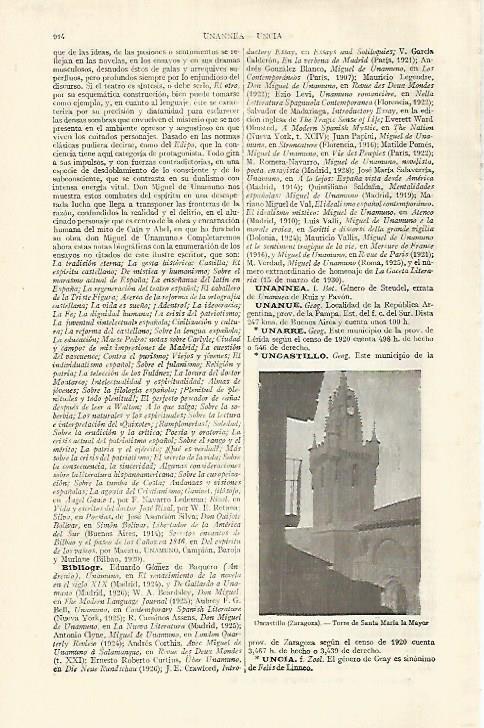 LAMINA ESPASA 29207: Torre en Uncastillo Zaragoza