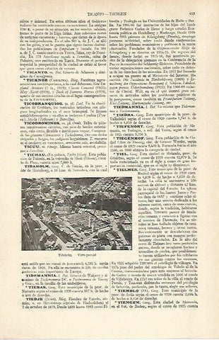 LAMINA ESPASA 29227: Vista de Tidaholm Suecia