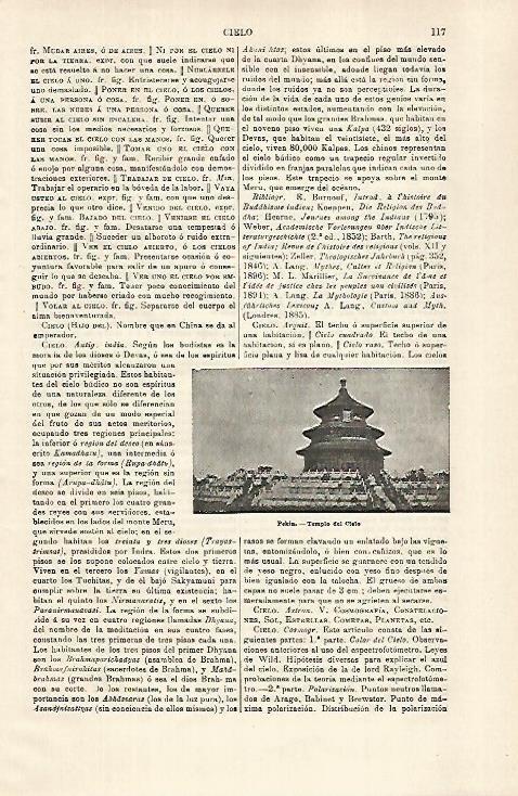 LAMINA ESPASA 29271: Templo del Cielo en Pekin