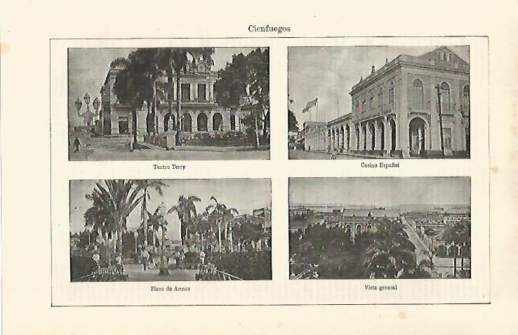 LAMINA ESPASA 29276: Vistas de Cienfuegos Cuba