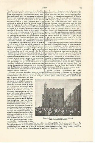 LAMINA ESPASA 29297: Fiesta de los cirios en Gubbio por R. Antonioli