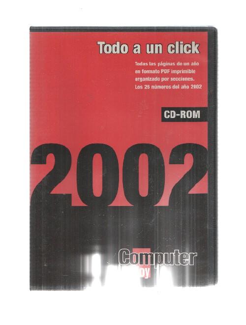 CD-Rom revista PC: Computer Hoy 2002. En pdf los 26 numeros del año 2002