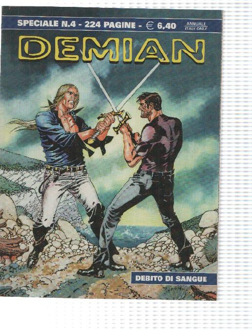 Sergio Bonelli: Demian speciale num 4 - Debito di sangue
