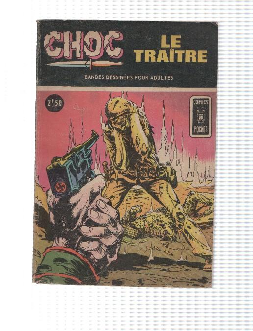 Comics Pocket num 1: Choc (2e serie) - Le Traitre. Bandes dessinees pour adultes