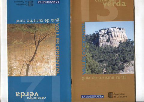Catalunya verda guia de turisme rural numero 12/13: Valles Oriental y Valles Occidental