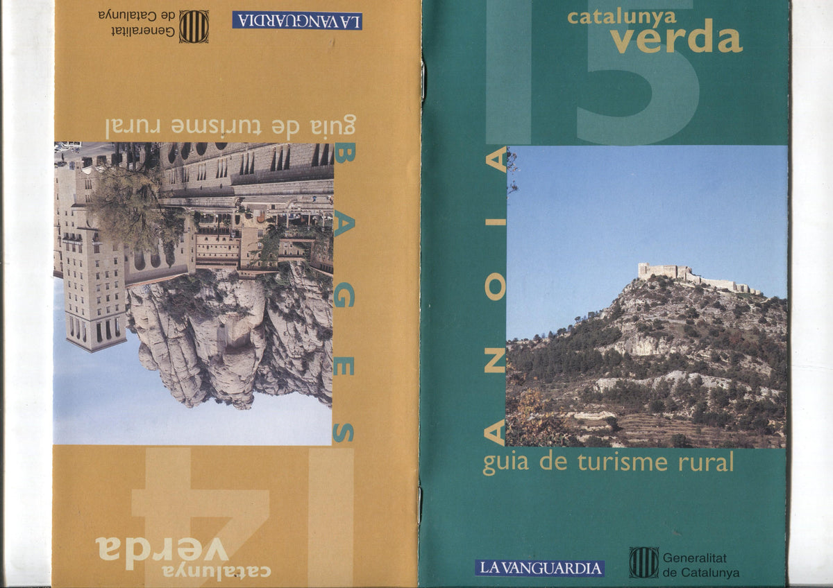 Catalunya verda guia de turisme rural numero 14/15: Anoia y Bages
