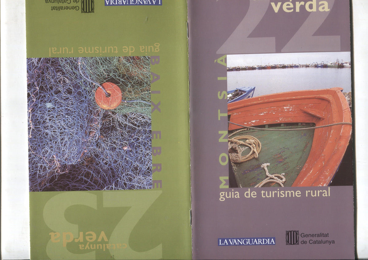 Catalunya verda guia de turisme rural numero 22/23: Montsia y Baix Ebre