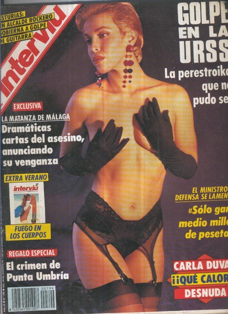 INTERVIU Numero 799 - CARLA DUVAL (cello lomo lado grapa)