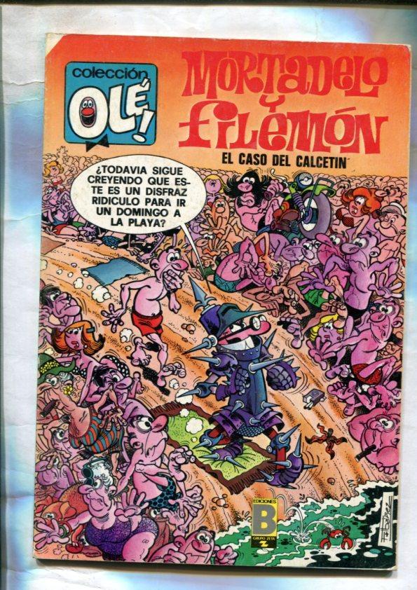 Coleccion Ole numero 128: Mortadelo y Filemon: El caso del calcetin