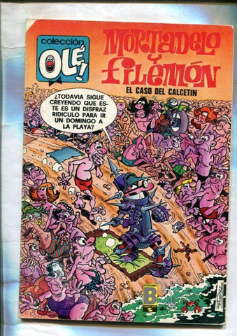 Coleccion Ole numero 128: Mortadelo y Filemon: El caso del calcetin