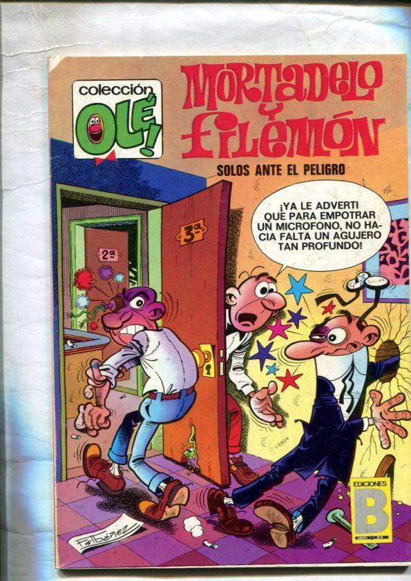 Coleccion Ole numero 121-M12: Mortadelo y Filemon: Solos ante el peligro