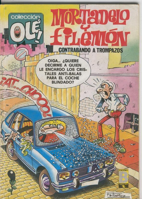 Coleccion Ole numero 160-M.84: Mortadelo y Filemon: Contrabando a trompazos