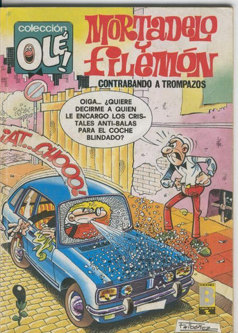 Coleccion Ole numero 160-M.84: Mortadelo y Filemon: Contrabando a trompazos
