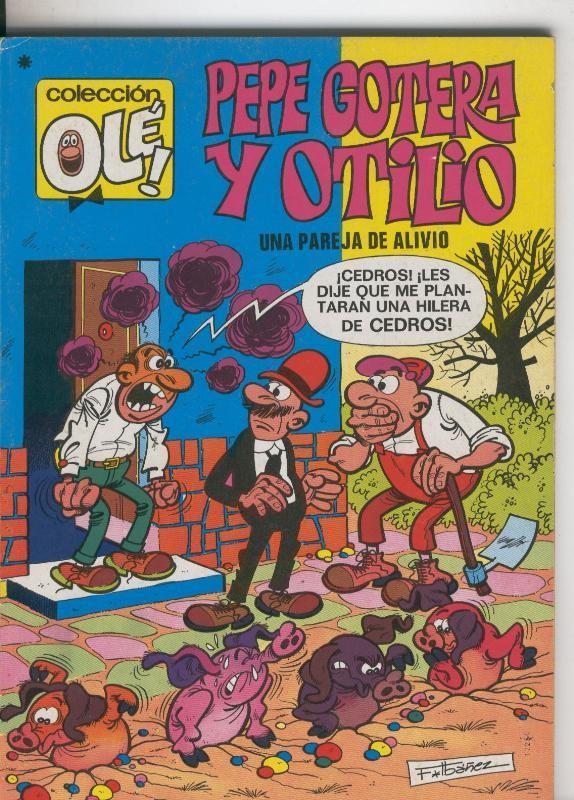 Coleccion Ole numero 082: Pepe Gotera y Otilio (numerado 1 en interior cubierta)