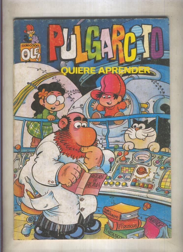 Coleccion Ole Pulgarcito numero 3: Quiere aprender (numerado 2 en trasera)