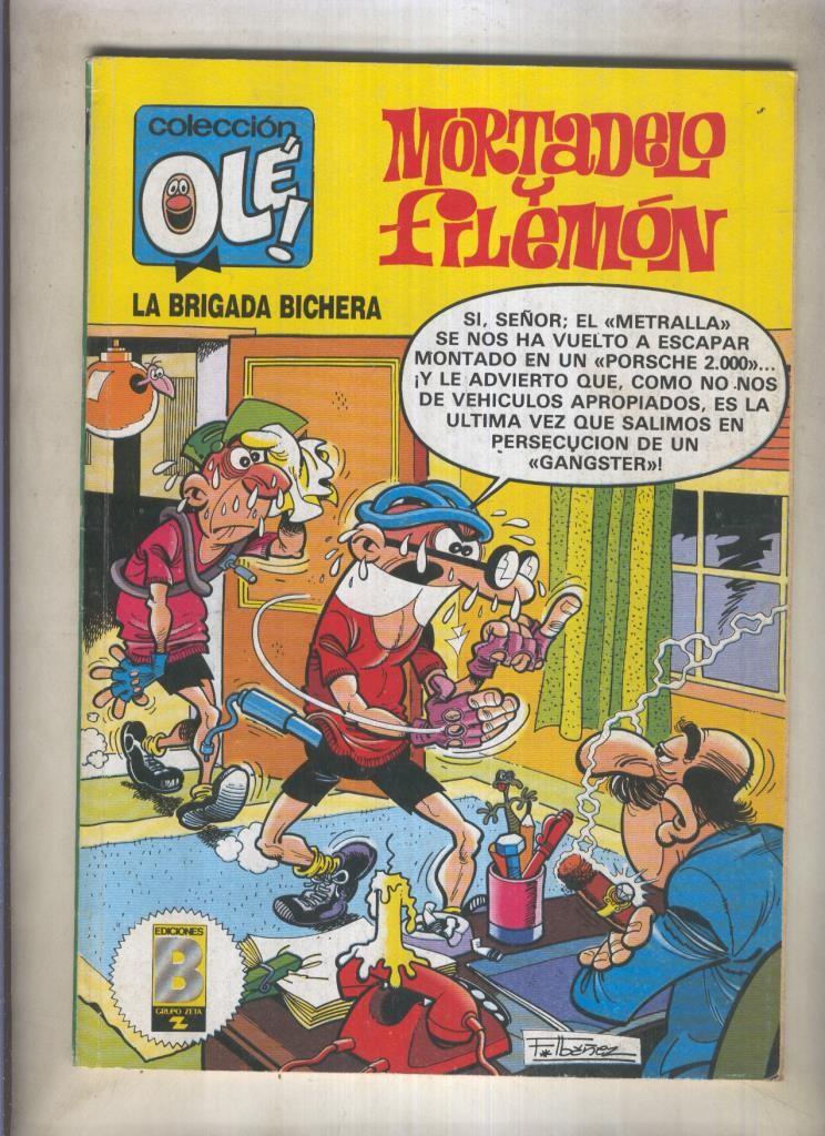 Coleccion Ole numero 219-M.121: Mortadelo y Filemon: La brigada bichera