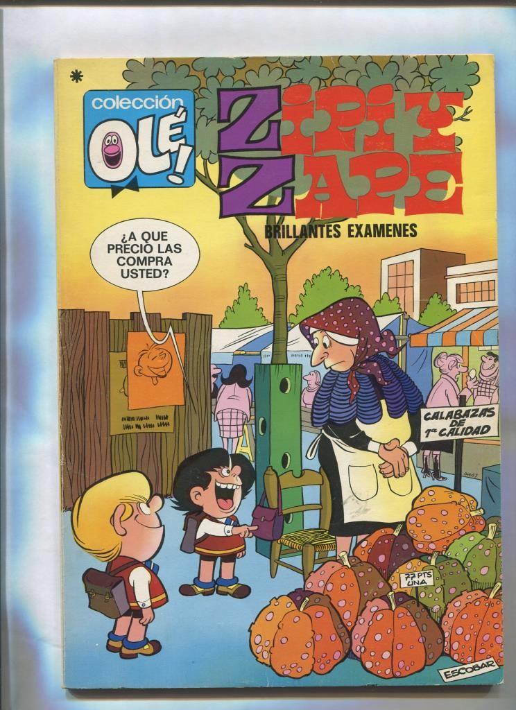 Coleccion Ole numero 118: Zipi y Zape: Brillantes examenes (segunda edicion 1978)