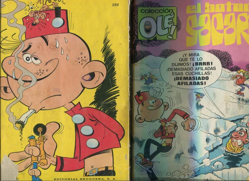 Coleccion Ole numero 289: El Botones Sacarino: (numerado 1 en trasera)