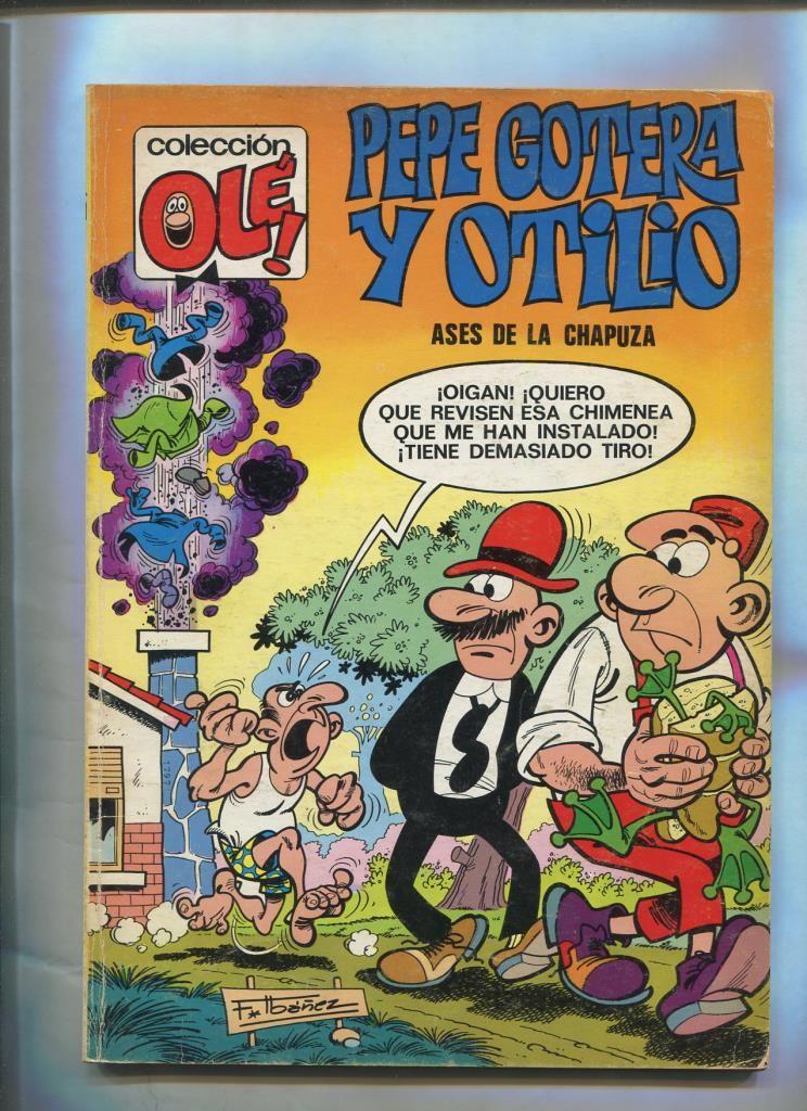 Coleccion Ole numero 085: Pepe Gotera y Otilio:  Ases de la chapuza (numerado en el lomo)