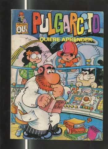 Coleccion Ole Pulgarcito numero 3: Quiere aprender (numerado 4 en trasera)