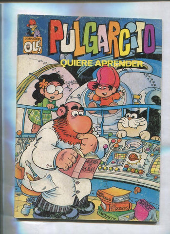 Coleccion Ole Pulgarcito numero 3: Quiere aprender (numerado 5 en trasera)