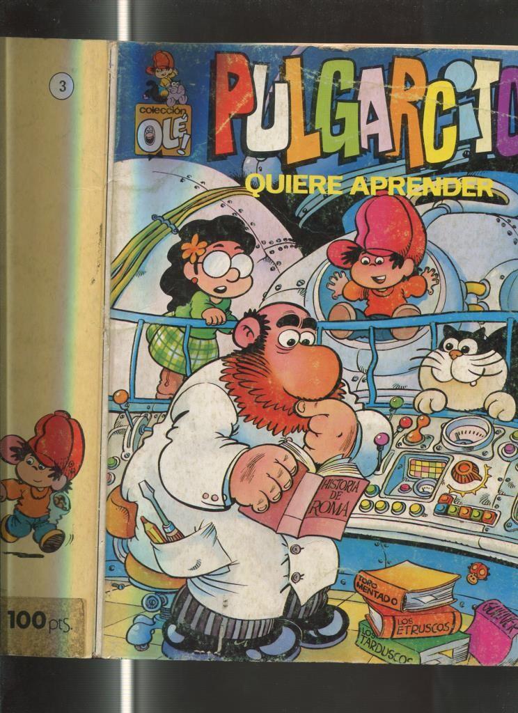 Coleccion Ole Pulgarcito numero 3: Quiere aprender (numerado 8 en trasera)