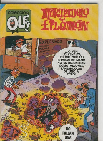 Coleccion Ole numero 205: Mortadelo y Filemon: No fallan una