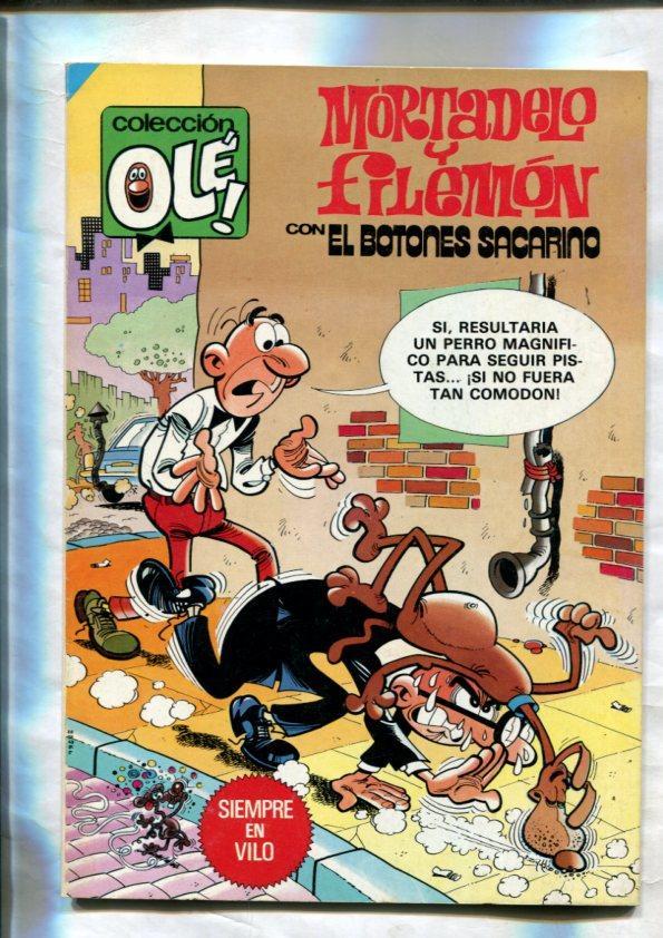 Coleccion Ole numero 208: Mortadelo y Filemon y El Botones Sacarino: Siempre en vilo